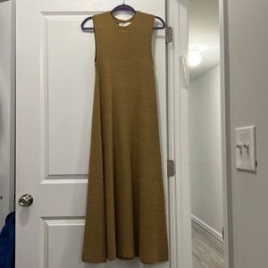Zara cable knit dress